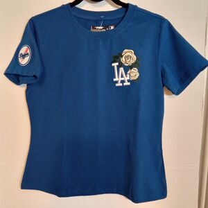 Los Angeles Dodgers Pro Standard Roses Shirt Kids Medium